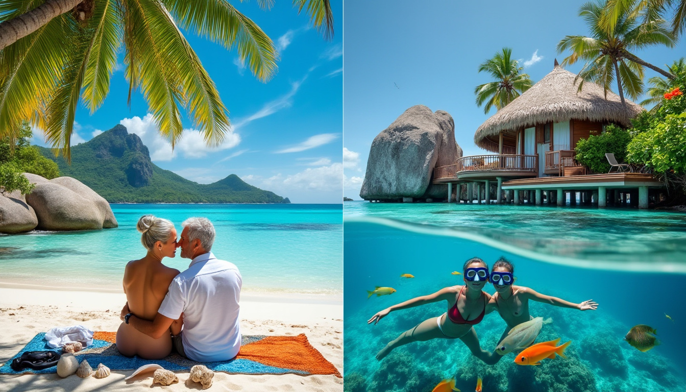 découvrez les meilleures destinations pour les couples de plus de 50 ans dans notre guide comparatif entre les seychelles et la polynésie. explorez des plages idylliques, des activités romantiques et des conseils pour un voyage inoubliable.