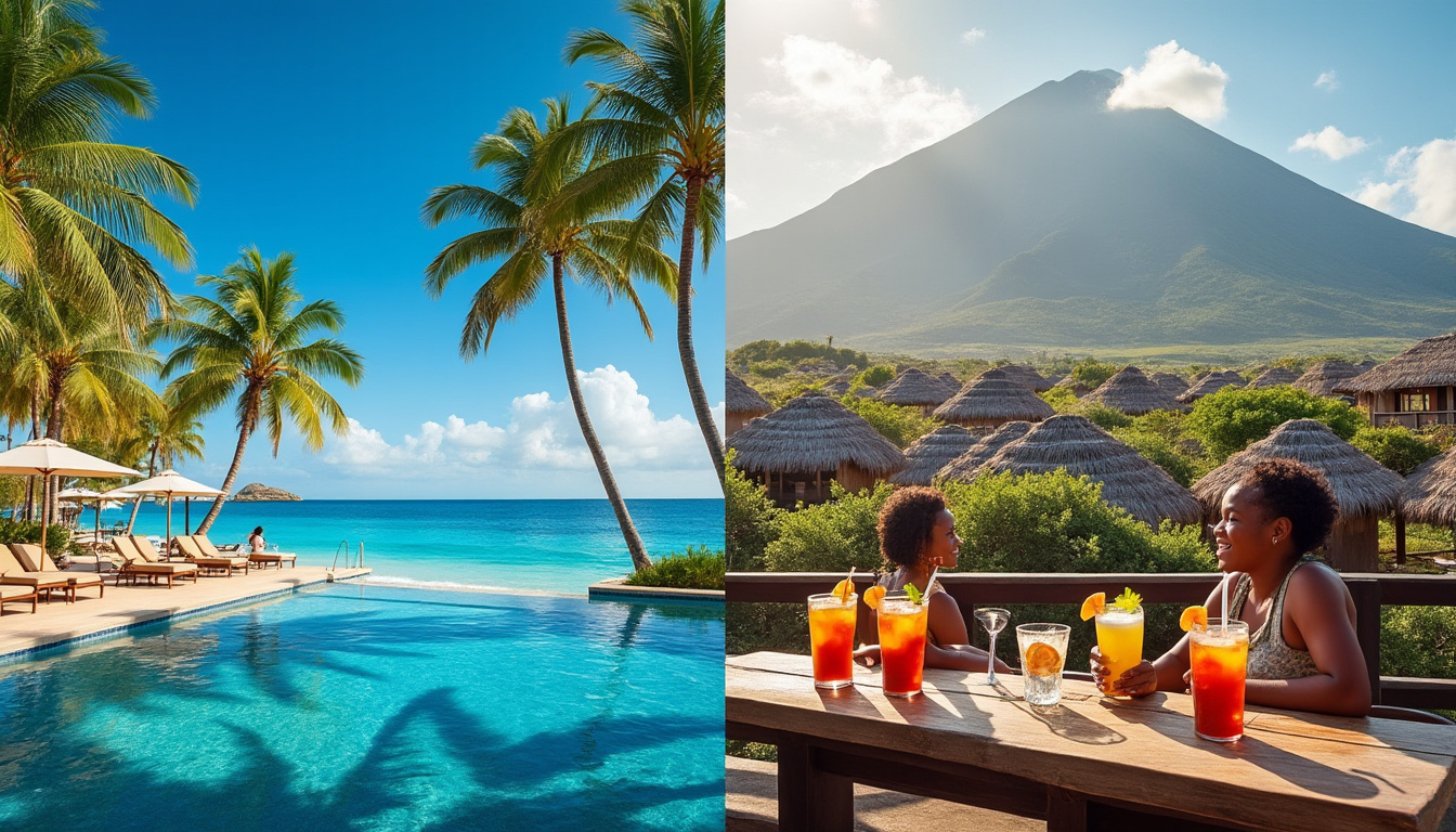 découvrez notre comparatif sur les îles cap-vert, où luxe et aventure se rencontrent. que vous souhaitiez vous détendre dans des resorts somptueux ou explorer des paysages authentiques, trouvez le voyage qui vous correspond.