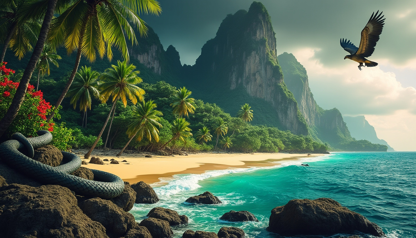 découvrez les mystères de cette île fascinante, où les apparences peuvent être trompeuses. plongez dans un récit palpitant qui révèle les dangers cachés et les secrets inexplorés de ce lieu énigmatique.