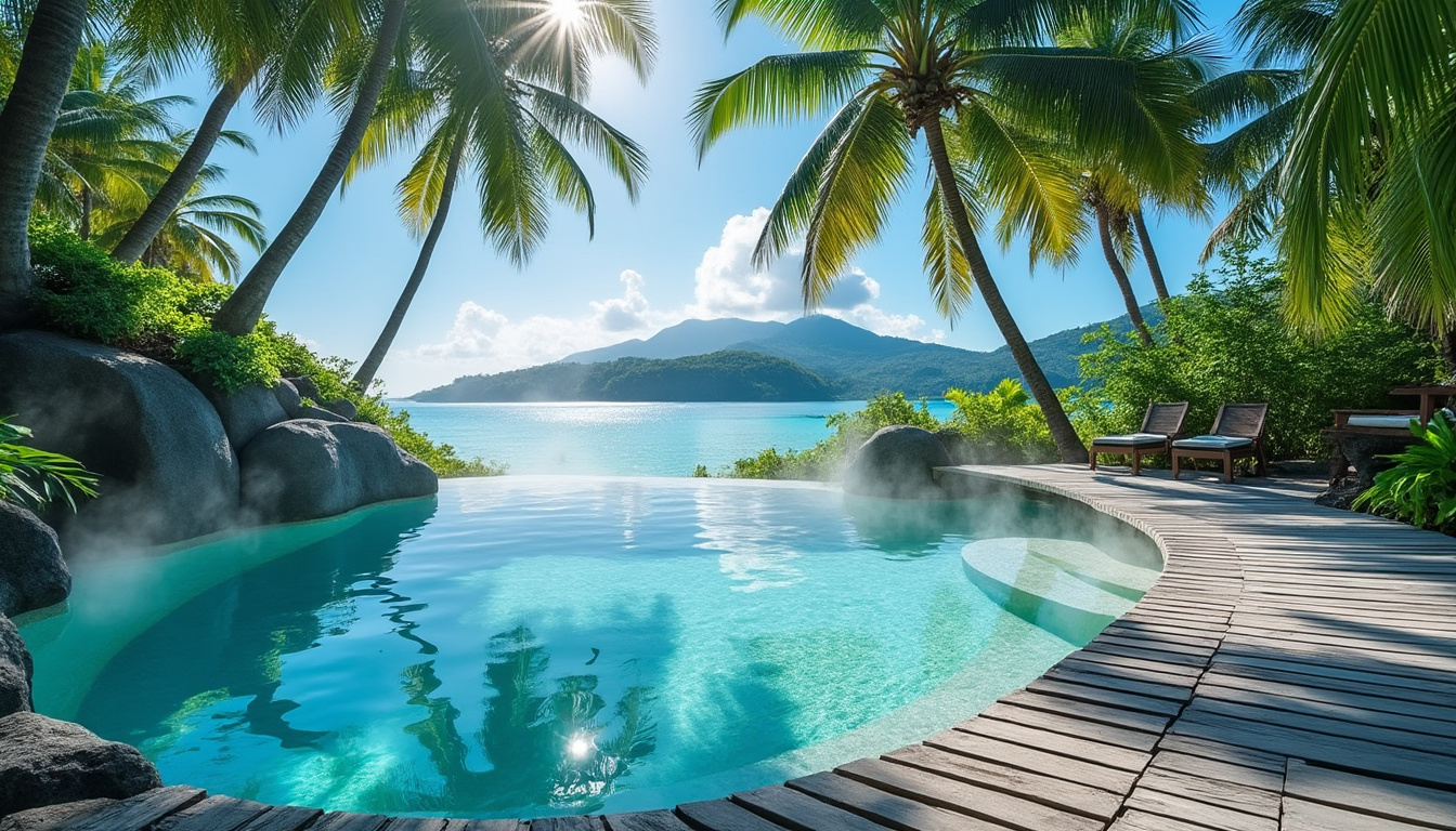 découvrez notre guide des îles offrant des sources thermales naturelles, idéales pour des escapades bien-être inoubliables. évadez-vous vers des lieux paradisiaques où détente et revitalisation se rencontrent. explorez les bienfaits des eaux thermales dans un cadre enchanteur et rechargez vos batteries.
