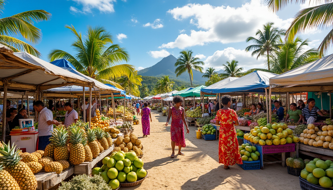 découvrez les îles aux marchés de fruits exotiques les plus étonnants. plongez dans un monde de couleurs et de saveurs uniques, où vous pourrez déguster des produits tropicaux authentiques et rencontrer des producteurs locaux passionnés. préparez-vous à vivre une expérience sensorielle inoubliable au cœur des paradisiaques marchés des îles.