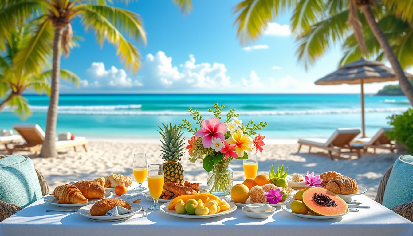 découvrez les îles où les petits-déjeuners se dégustent avec une vue imprenable sur la mer. savourez des plats frais et locaux tout en profitant du doux réveil des vagues. une expérience matinale unique à ne pas manquer!