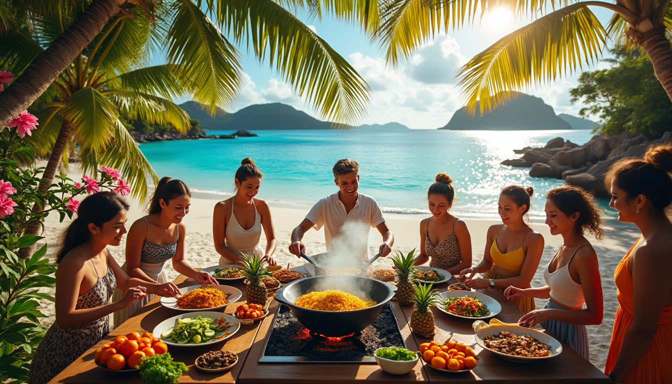 découvrez les meilleures adresses pour apprendre à cuisiner local sur une île. explorez des cours de cuisine authentiques, des ateliers culinaires et des expériences gastronomiques inoubliables qui vous plongeront au cœur des saveurs locales.
