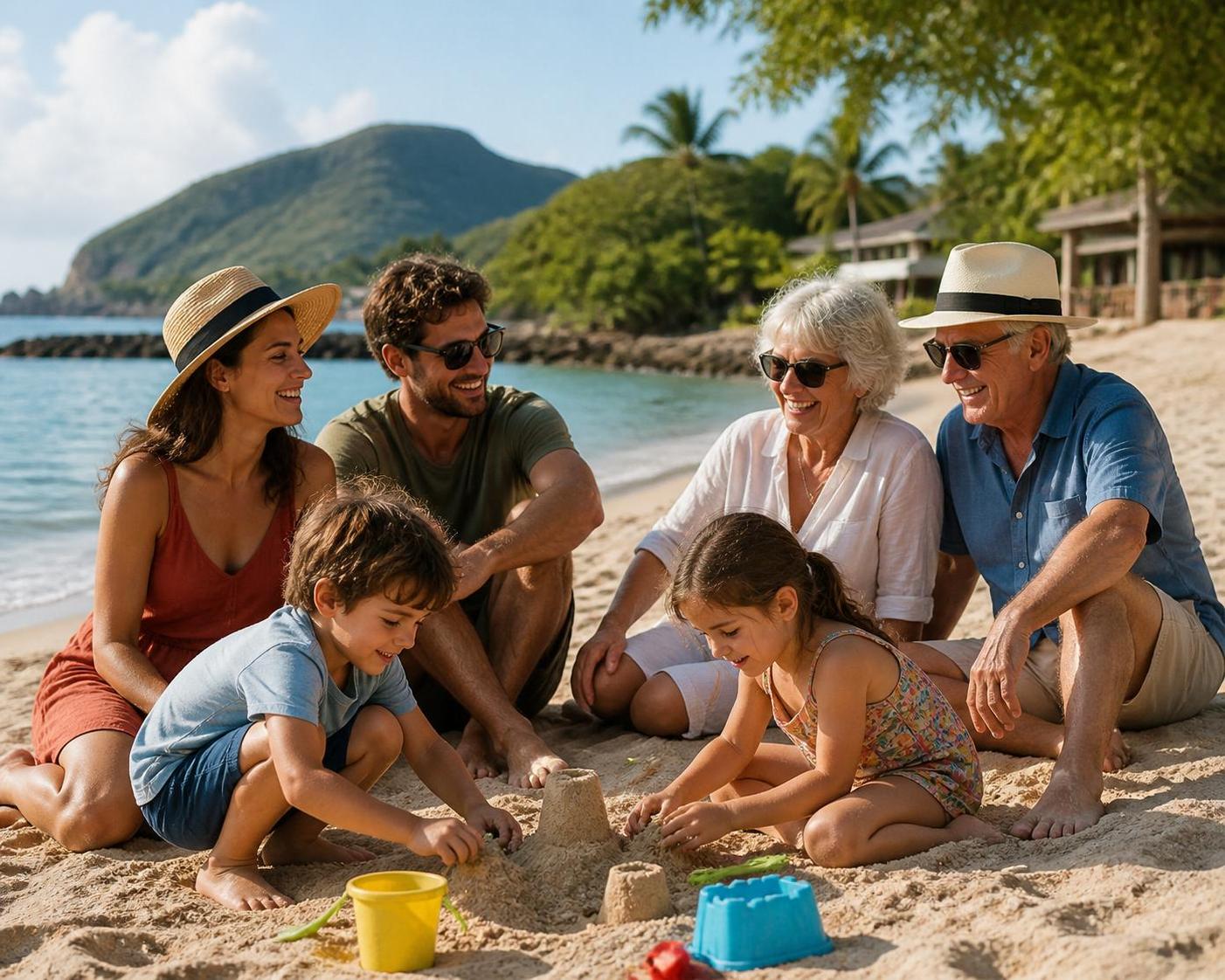 découvrez des îles adaptées pour des vacances inoubliables entre grands-parents et petits-enfants, offrant des activités sécurisées et des paysages magnifiques pour tous les âges.