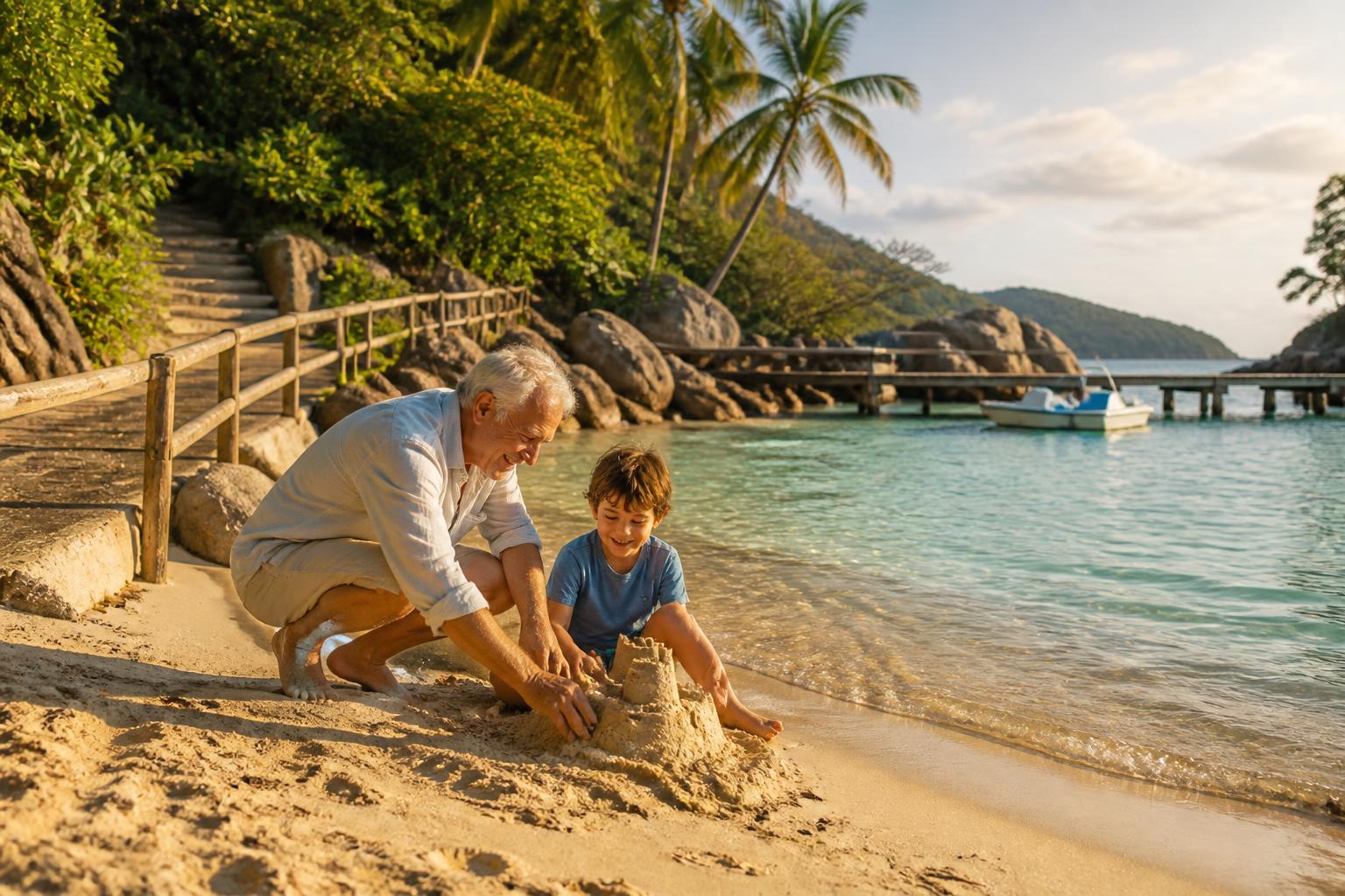 découvrez des îles idéales pour des vacances en famille, où grands-parents et petits-enfants peuvent profiter ensemble d'activités adaptées à tous les âges.