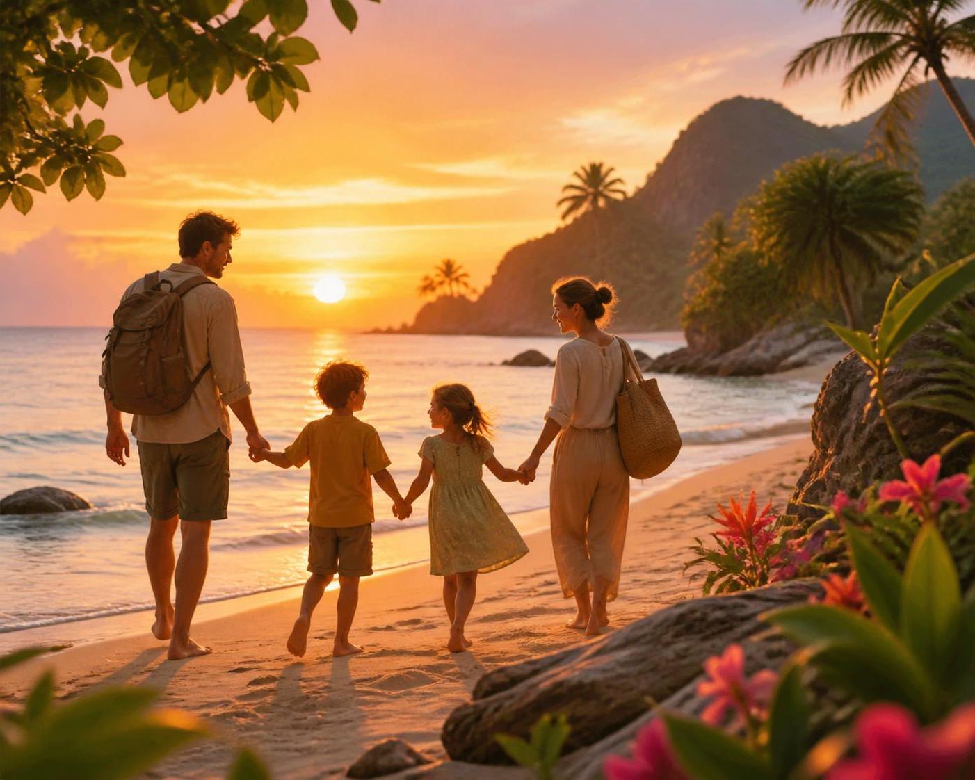 découvrez nos conseils pour voyager sereinement sur une île avec des enfants hypersensibles, en adaptant l'expérience aux besoins et au bien-être de toute la famille.