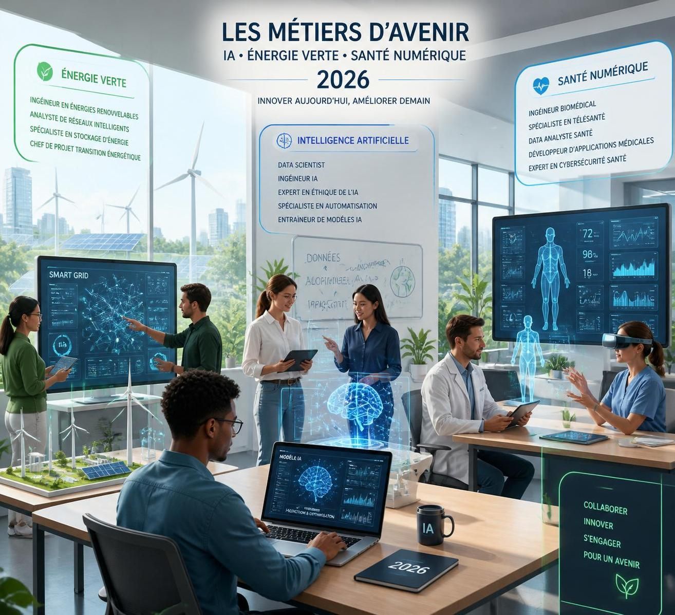 découvrez les métiers d’avenir offrant les meilleures perspectives d’évolution pour construire une carrière dynamique et prometteuse.